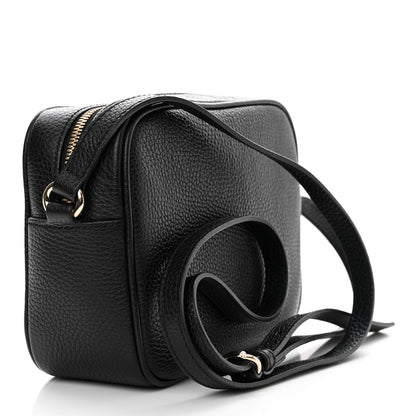 Gucci Pebbled Calfskin Small Soho Disco Bag Black 3 of 12