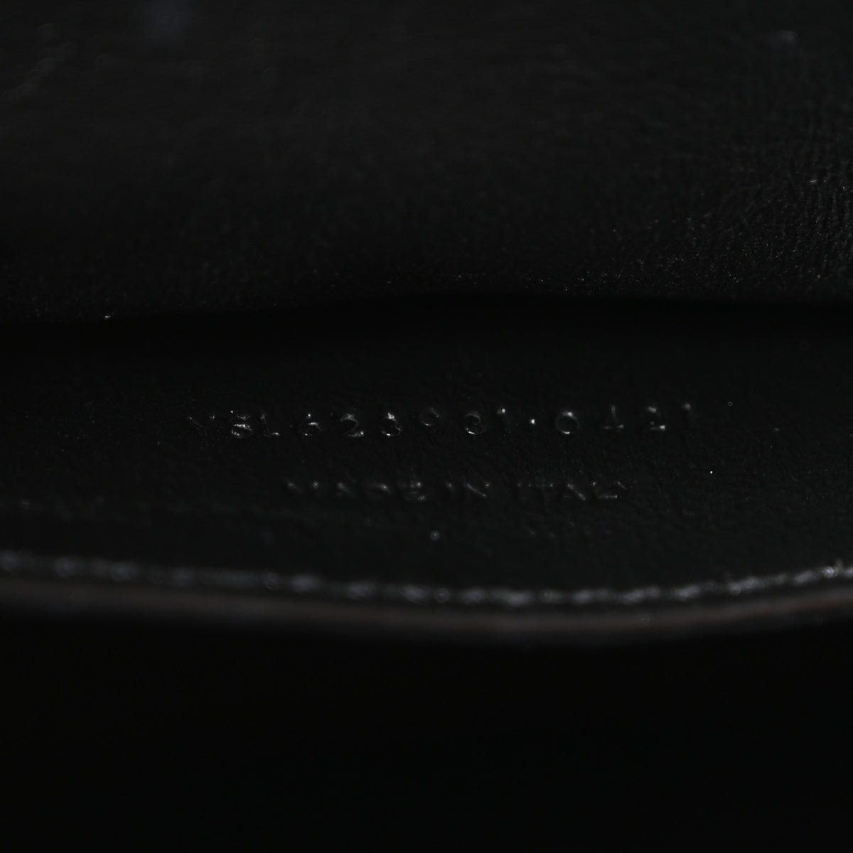 Saint Laurent Grain de Poudre Medium Classic Monogram Cassandra Top Handle Vert Fonce 7 of 10