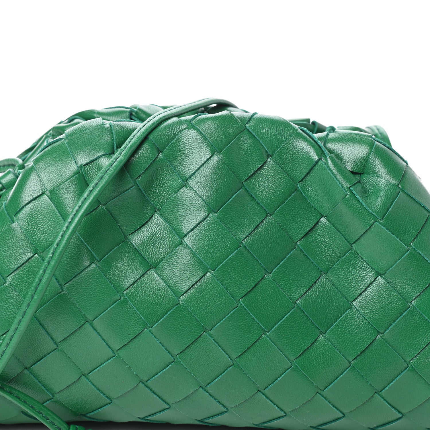 Bottega Veneta Nappa Intrecciato The Mini Pouch Racing Green 7 of 9