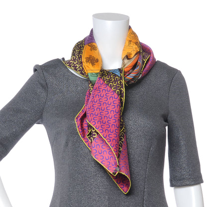 Hermes Silk A Cheval Sur Mon Carre Scarf 90 4 of 8
