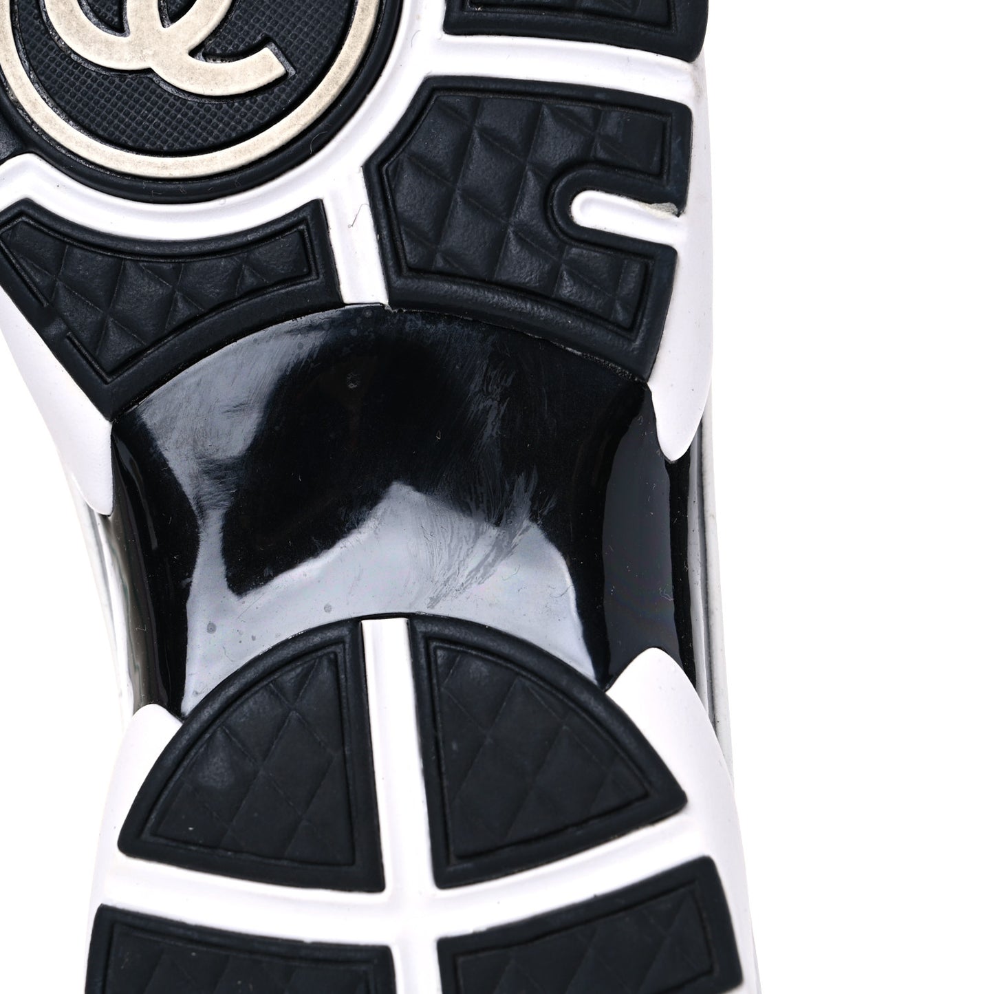 Wool Suede Calfskin CC Sneakers 38 Multicolor