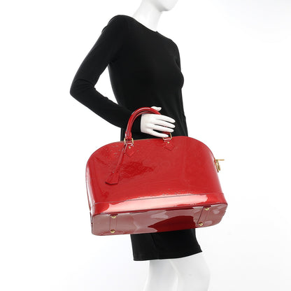 Louis Vuitton Vernis Alma GM XL Pomme D'Amour 3 of 6
