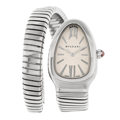 Bulgari Stainless Steel 35mm Serpenti Tubogas Quartz Watch 1 of 4