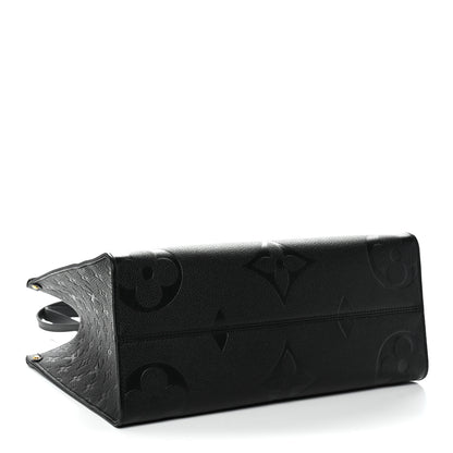 Louis Vuitton Empreinte Monogram Giant Onthego PM Black 4 of 9