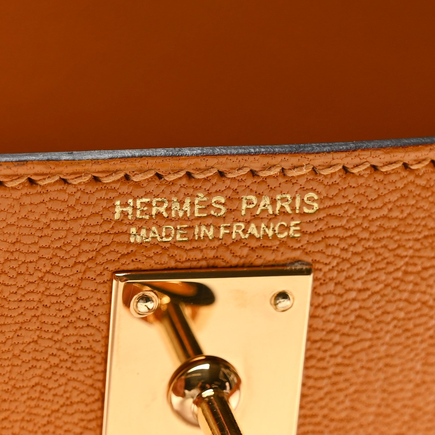 Hermes Chevre Chamkila Mini Kelly Sellier 20 Jaune D'or 6 of 11