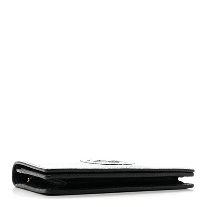 Gucci Pebbled Calfskin Soho Wallet On Chain Black 4 of 12