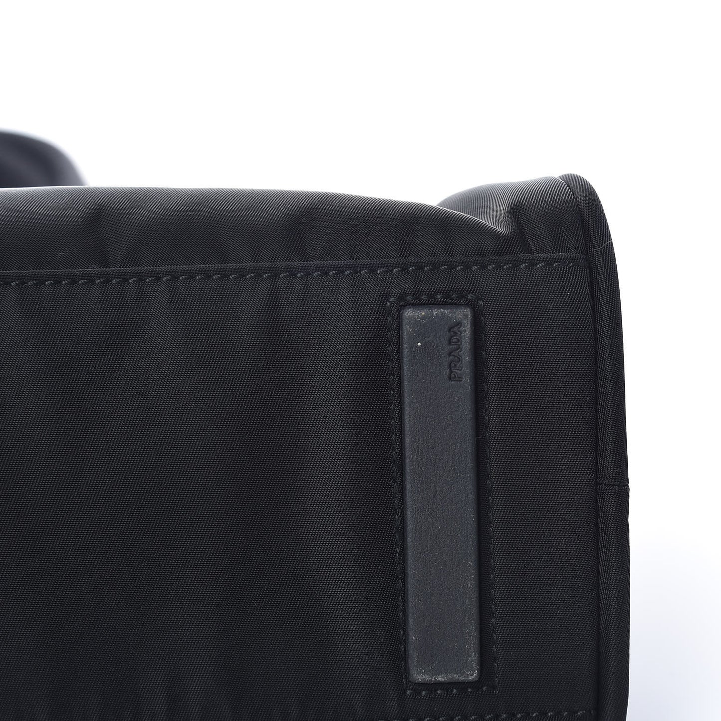 Tessuto Nylon Sport Semitracolla Shoulder Bag Black