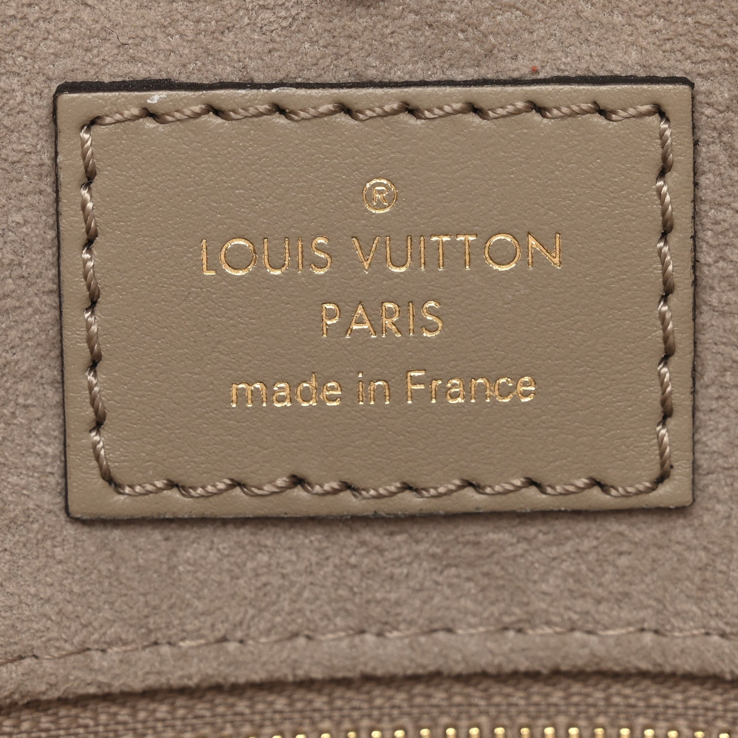 Louis Vuitton Empreinte Monogram Giant Onthego MM Tourterelle Creme 6 of 10