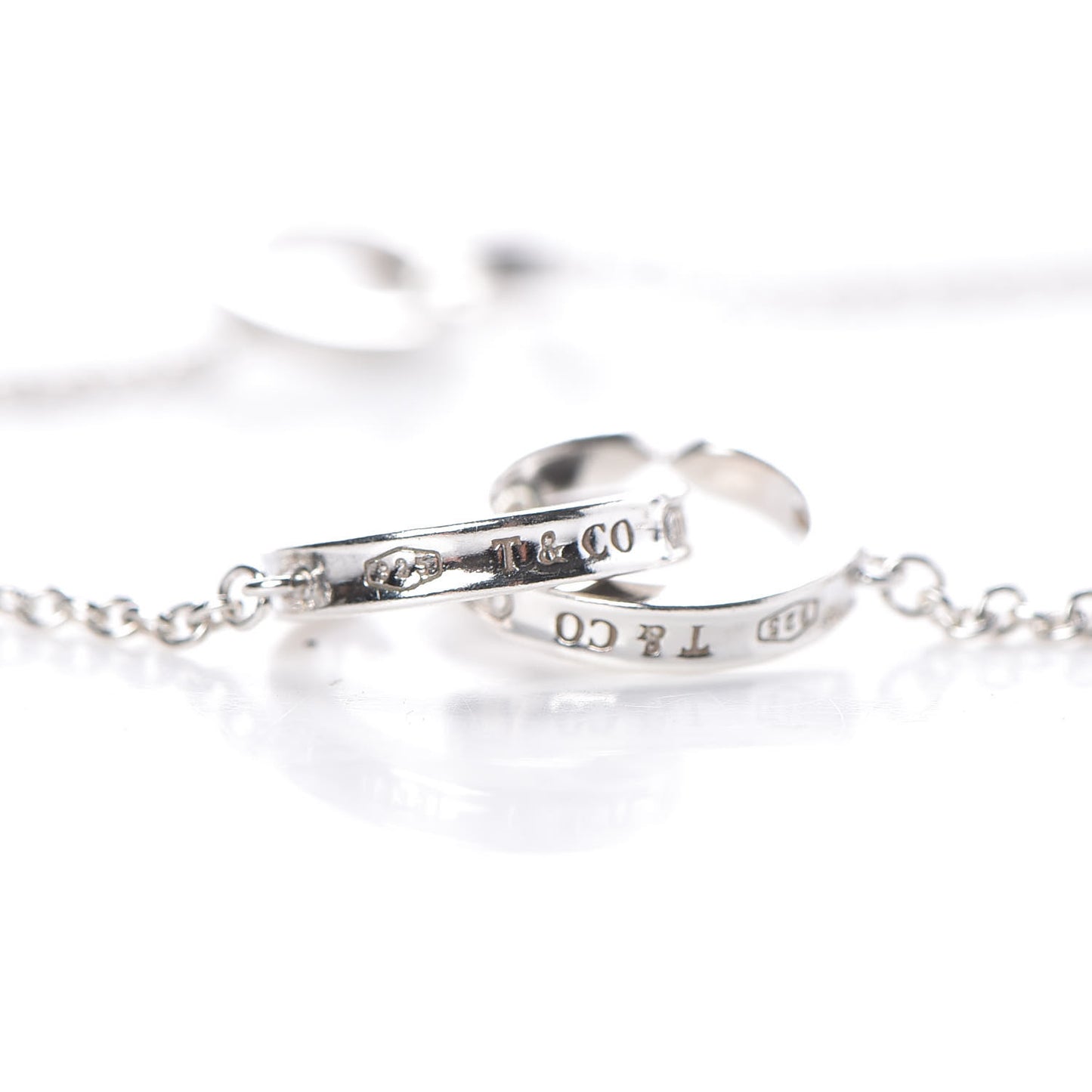 Sterling Silver 1837 Interlocking Circles Pendant Necklace