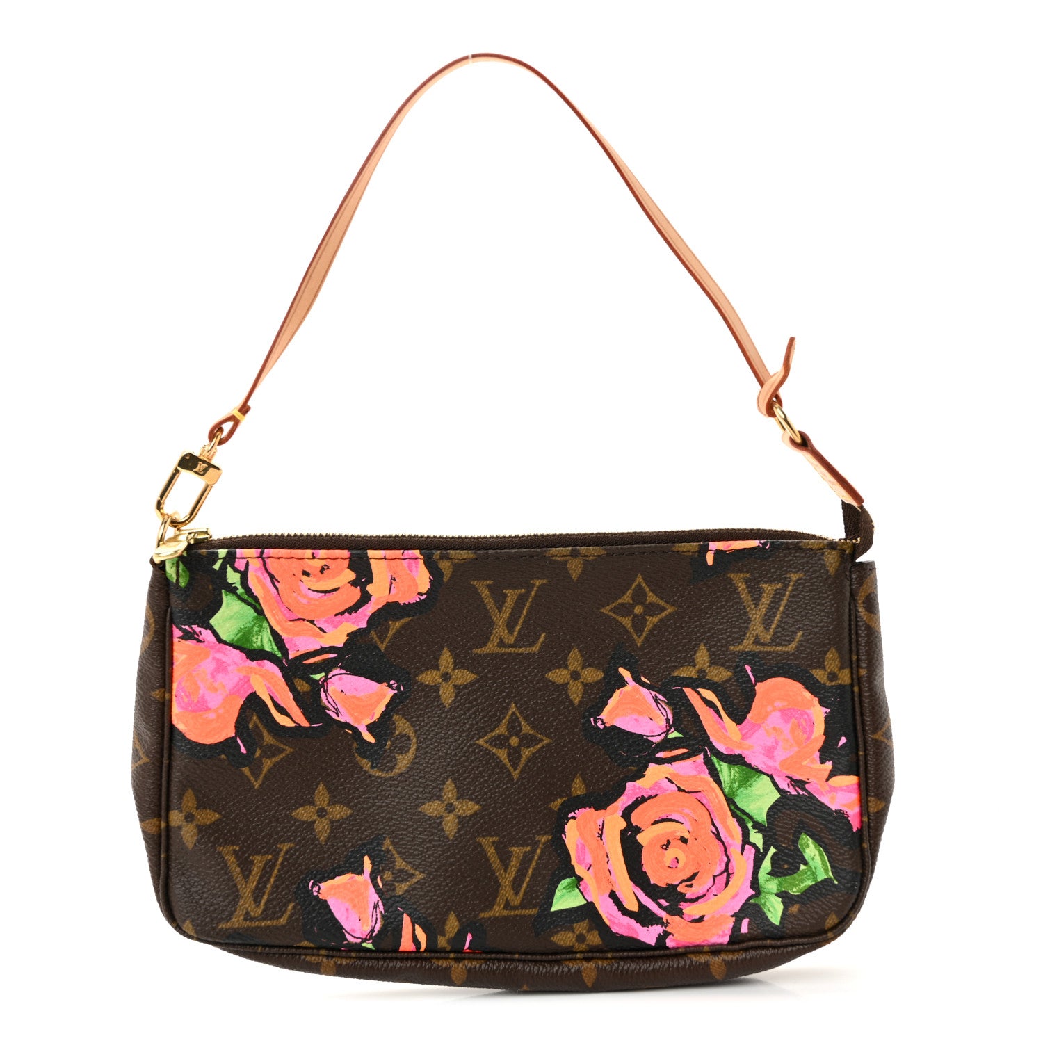 Louis Vuitton Monogram Roses Pochette Accessories 1 of 9
