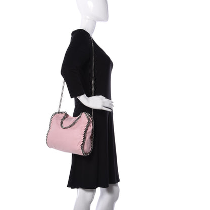 Stella McCartney Shaggy Deer Mini Falabella Fold Over Tote Pink 2 of 12