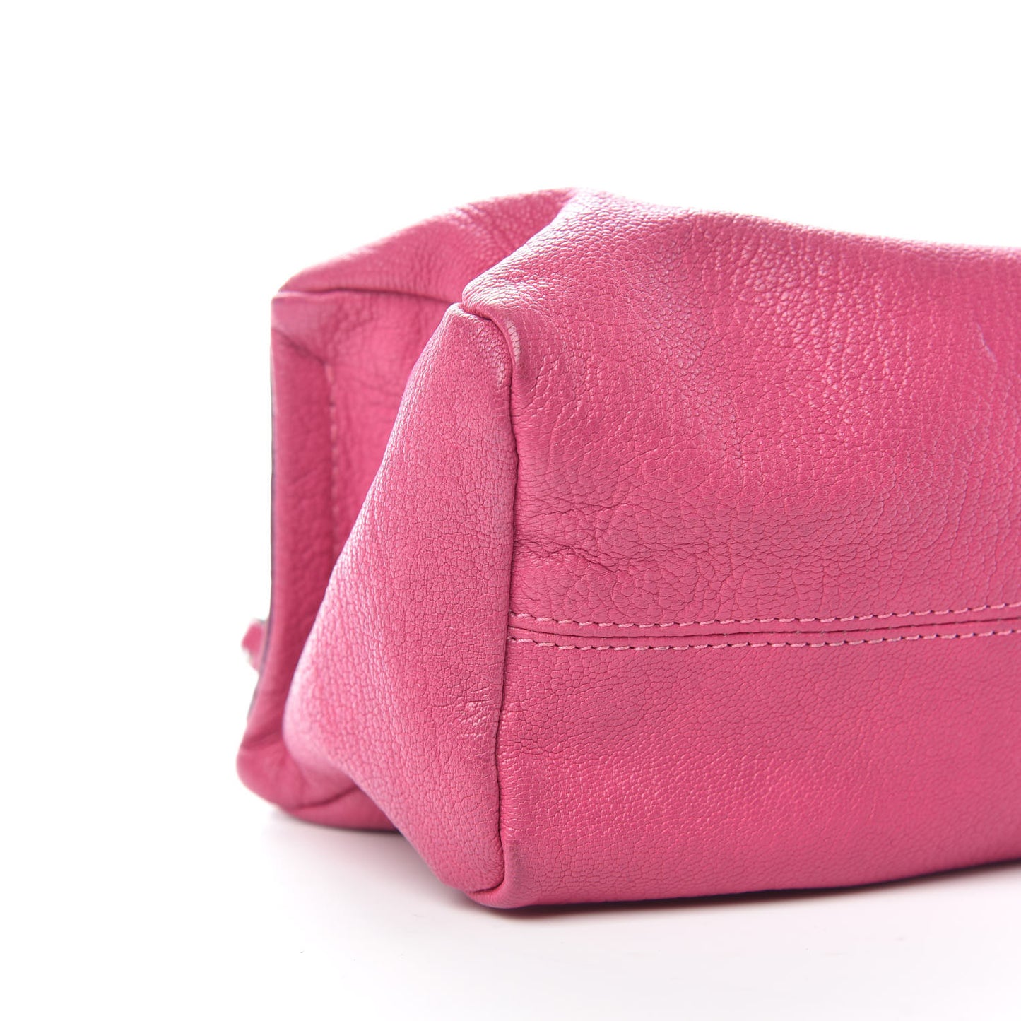 Sugar Goatskin Pandora Wristlet Hot Pink