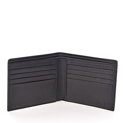 Fendi Zucca Spalmati Bi-Fold Wallet Black 5 of 7
