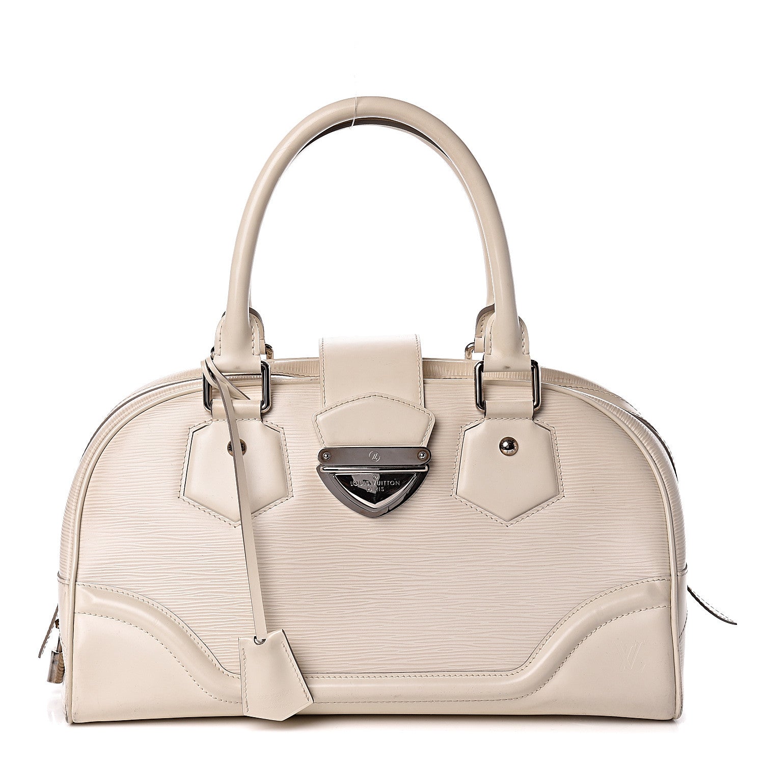Louis Vuitton Epi Bowling Montaigne GM Ivory 1 of 25