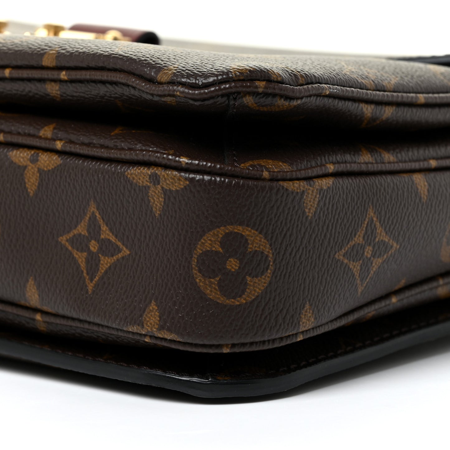 Monogram Braided Pochette Metis Safran