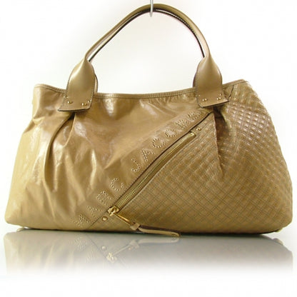 Marc Jacobs Leather Quilted Large Irena Almond 1 of 10