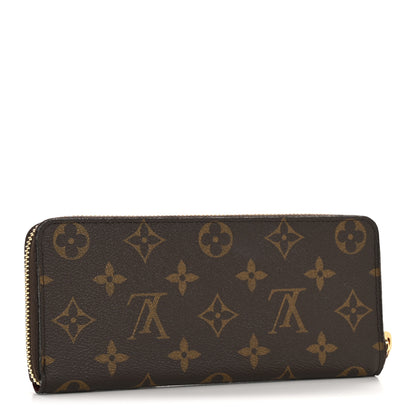 Louis Vuitton Monogram Clemence Wallet Fuchsia 3 of 9