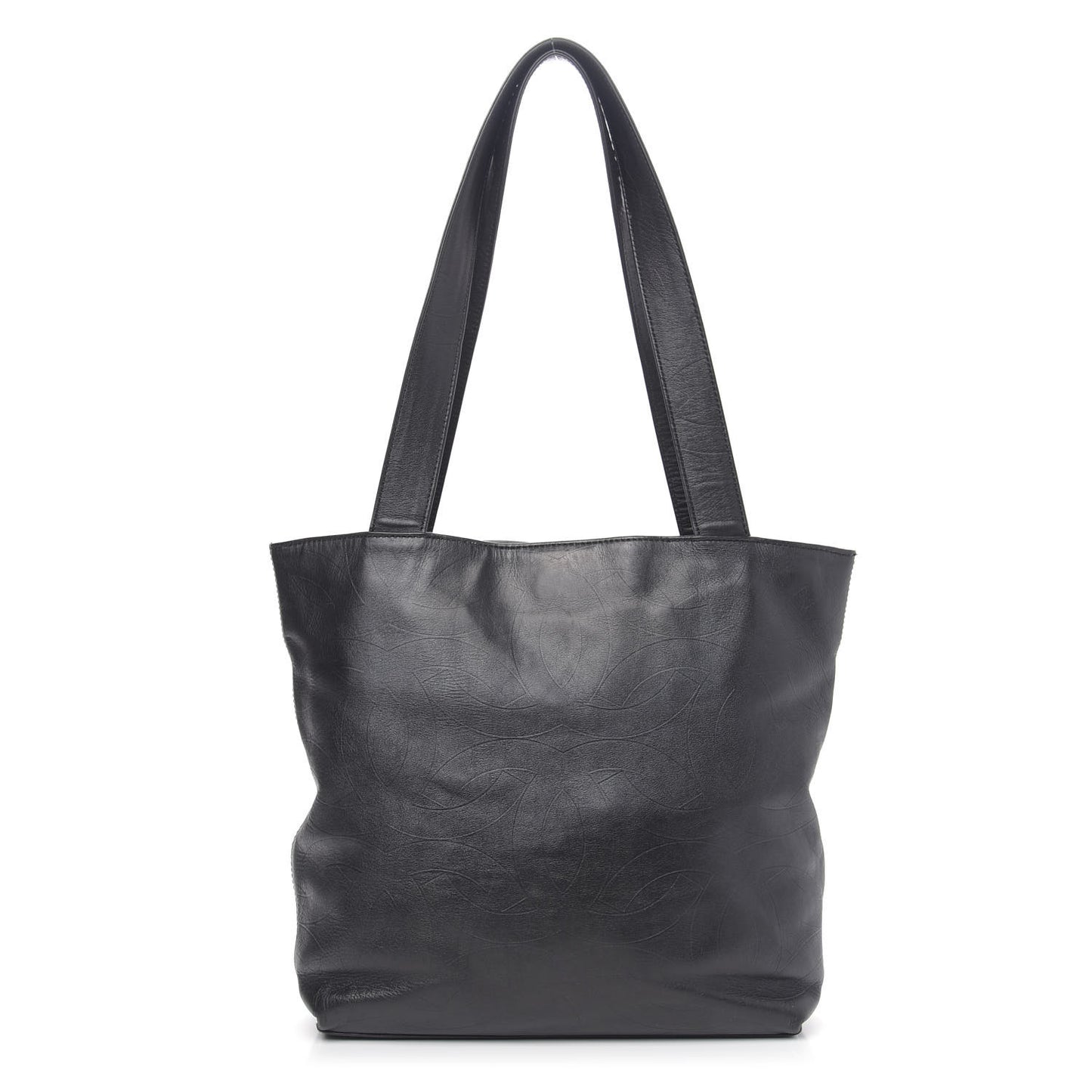 Lambskin CC Tote Black