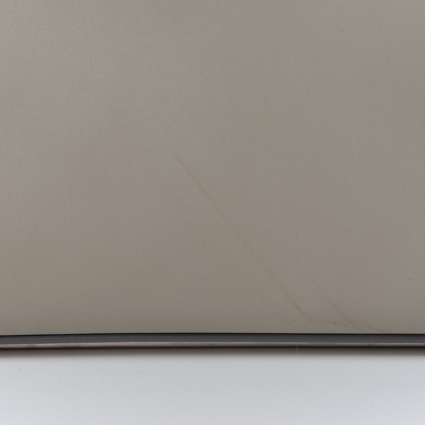 Calfskin Le Dix M Cartable Shoulder Bag Pearl Grey