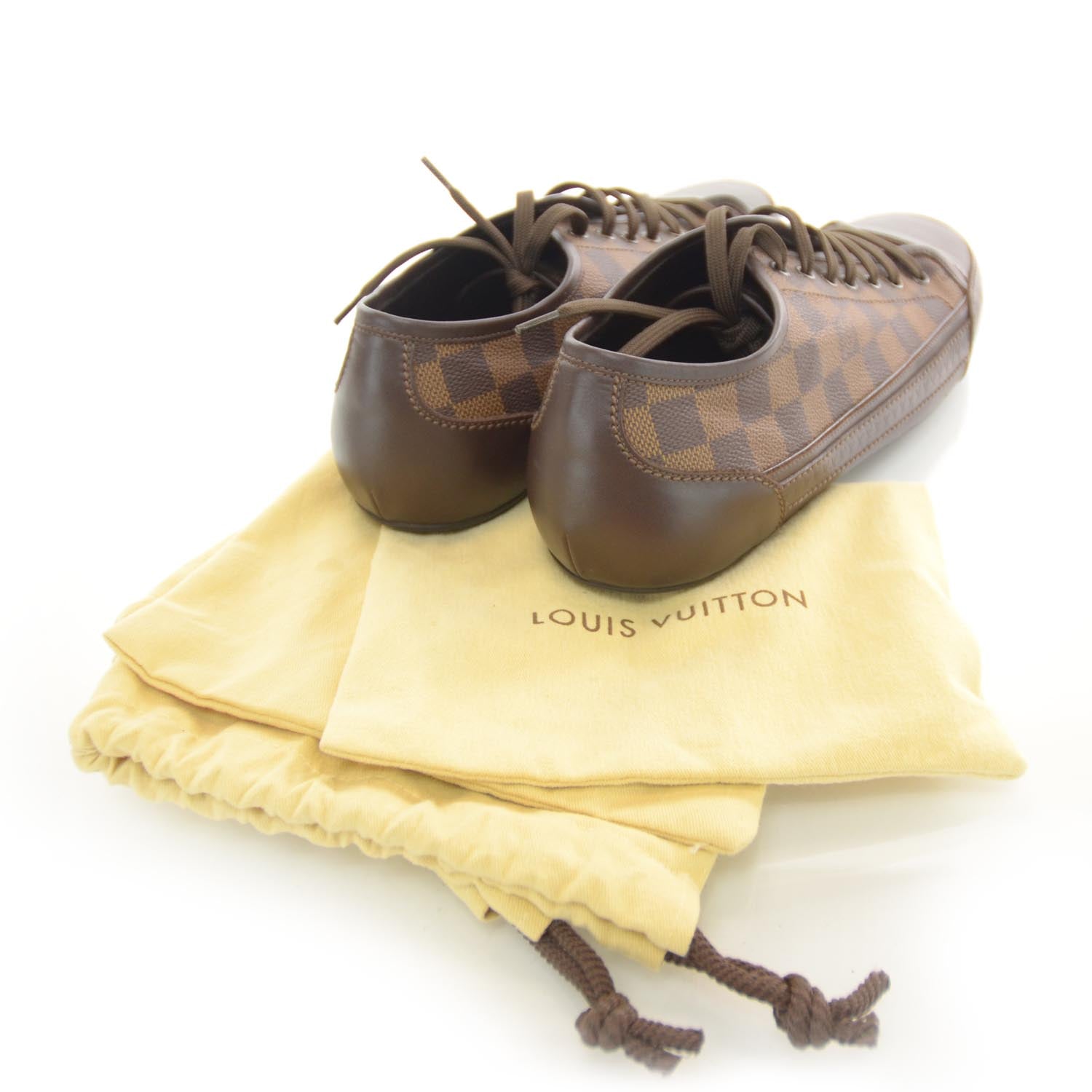 Louis Vuitton Damier Ebene Sneakers 10 3 of 6