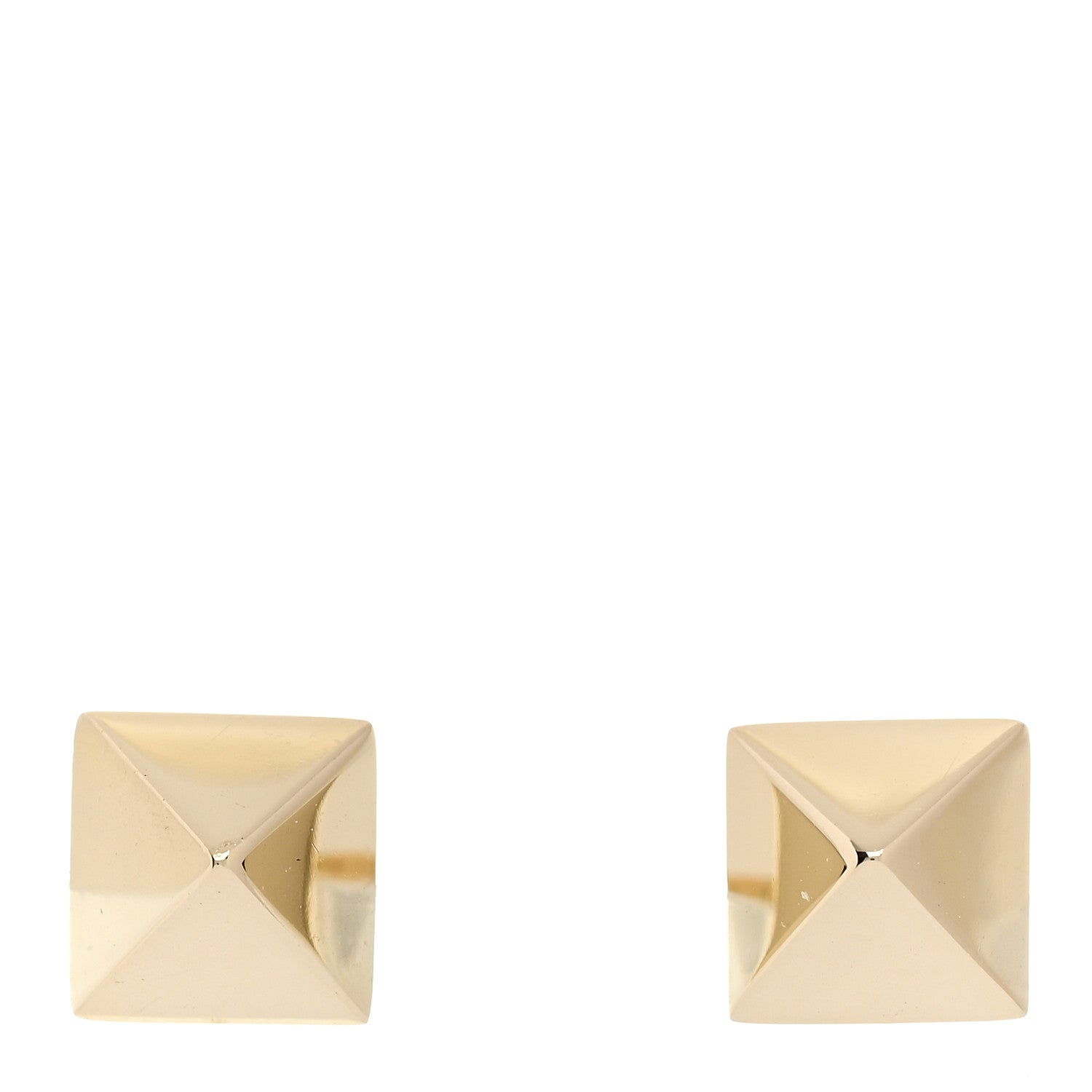 Anita Ko 14K Rose Gold Pyramid Stud Earrings 1 of 4