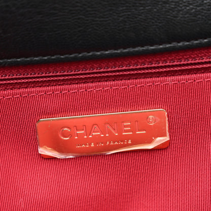 Chanel Goatskin Quilted Large Chanel 19 Flap Black 6 of 10