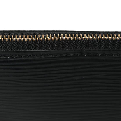 Louis Vuitton Epi Pochette Accessories 24 Black 9 of 10