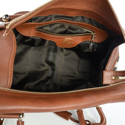 Burberry Quilted House Check Large Manor Tote Brown 5 of 8
