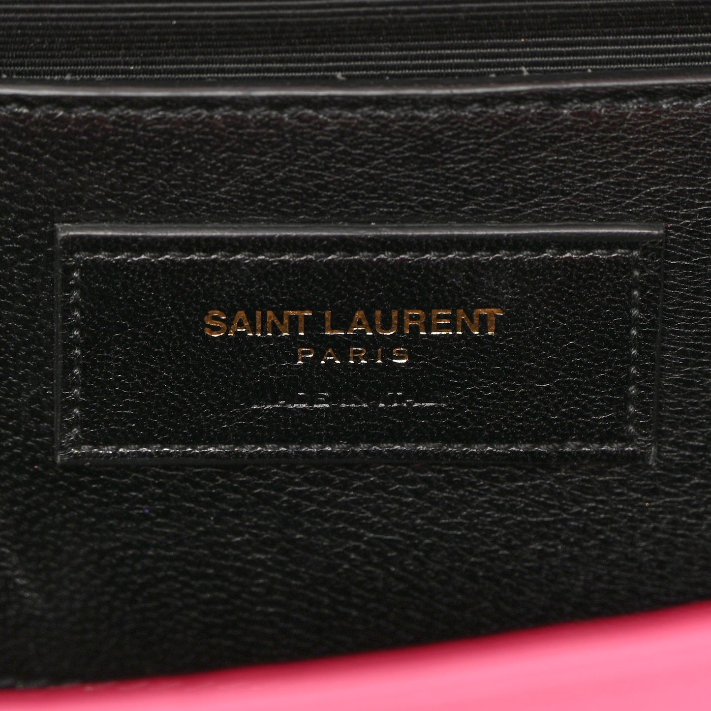 Grain De Poudre Medium Monogram Kate Satchel Lipstick Fuchsia
