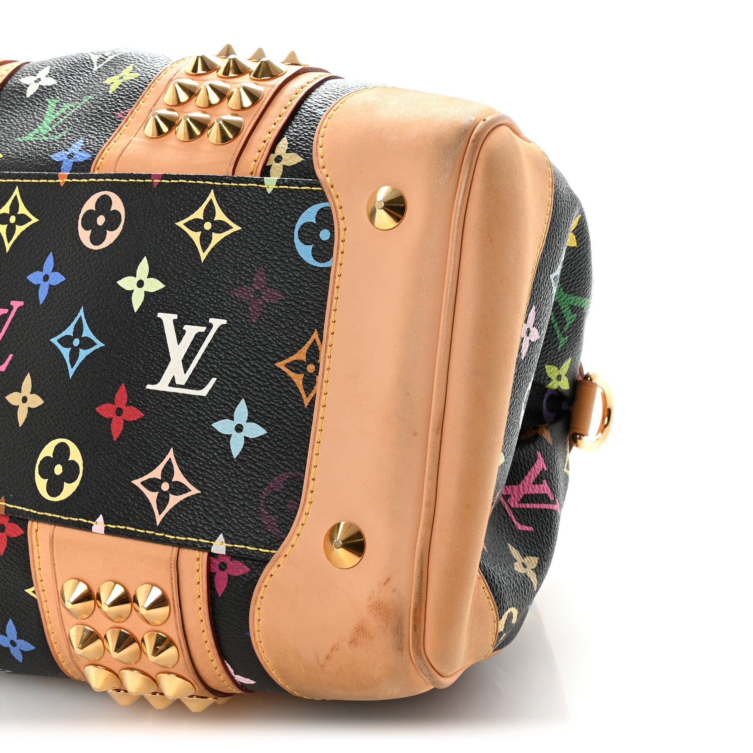 Louis Vuitton Monogram Multicolor Courtney MM Black 1878722