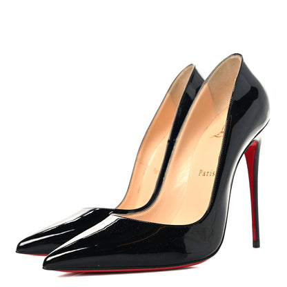Christian Louboutin Patent So Kate 120 Pumps 38.5 Black 4 of 10