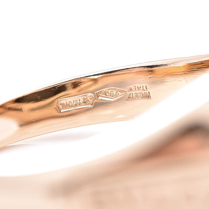 Bulgari BVLGARI 18K Yellow Gold Citrine Metropolis Ring 56 7.5 6 of 6