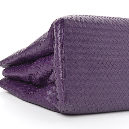 Bottega Veneta Nappa Intrecciato Medium Roma Tote Plum 12 of 13