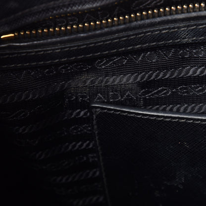 Prada Saffiano Medium Galleria Double Zip Tote Black 11 of 23