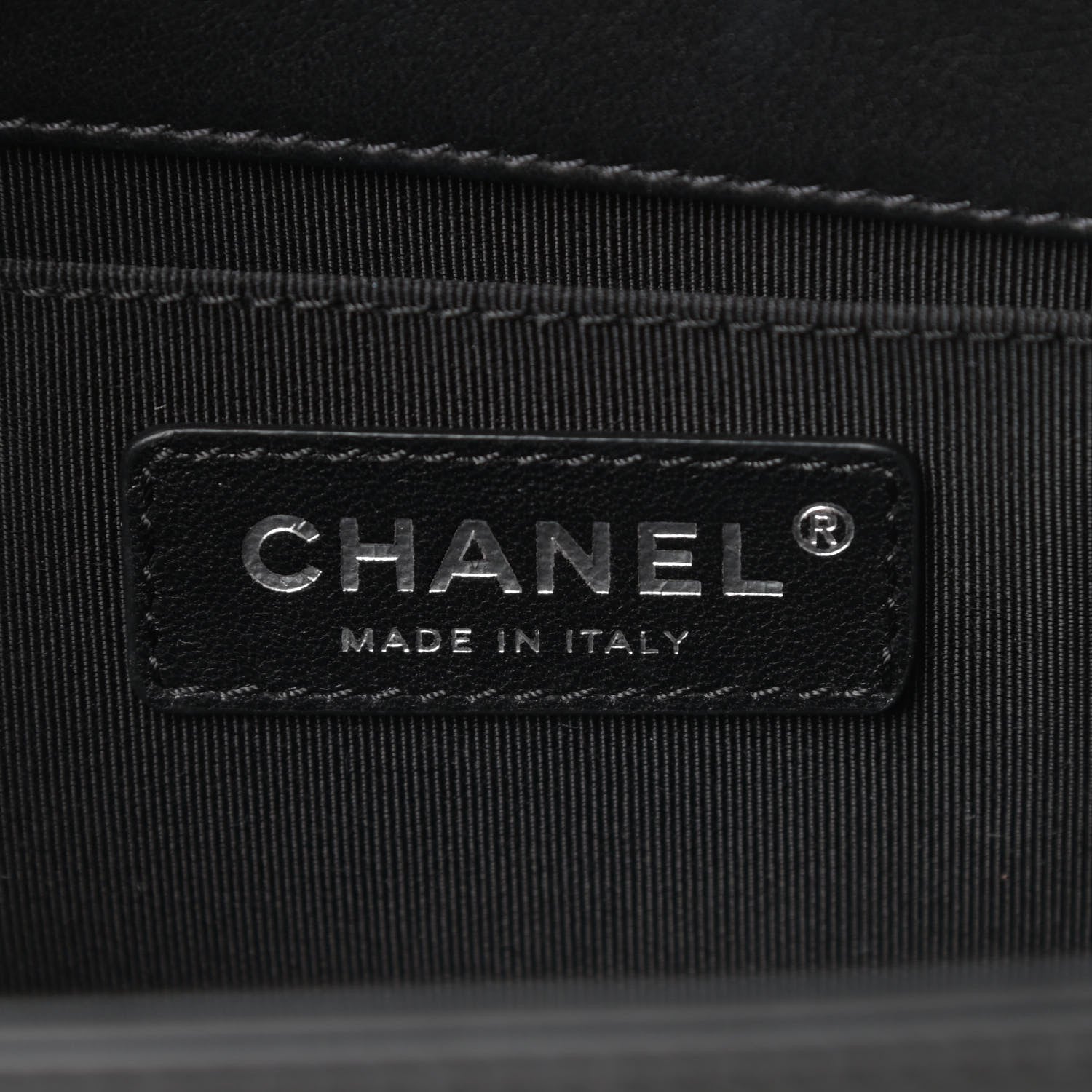 Chanel Calfskin Quilted Medium Boy Flap Black 6 of 13