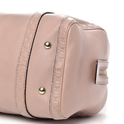 Gucci Calfskin Microguccissima Trim Medium Boston Pink 9 of 16