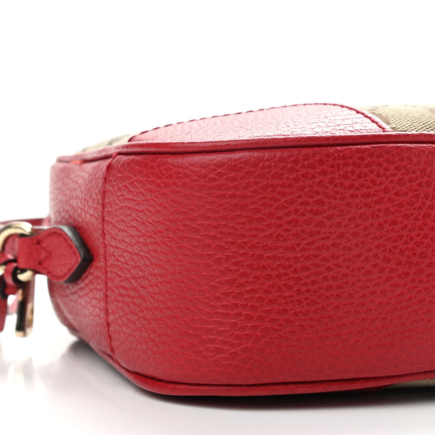 Monogram Mini Bree Messenger Bag Red