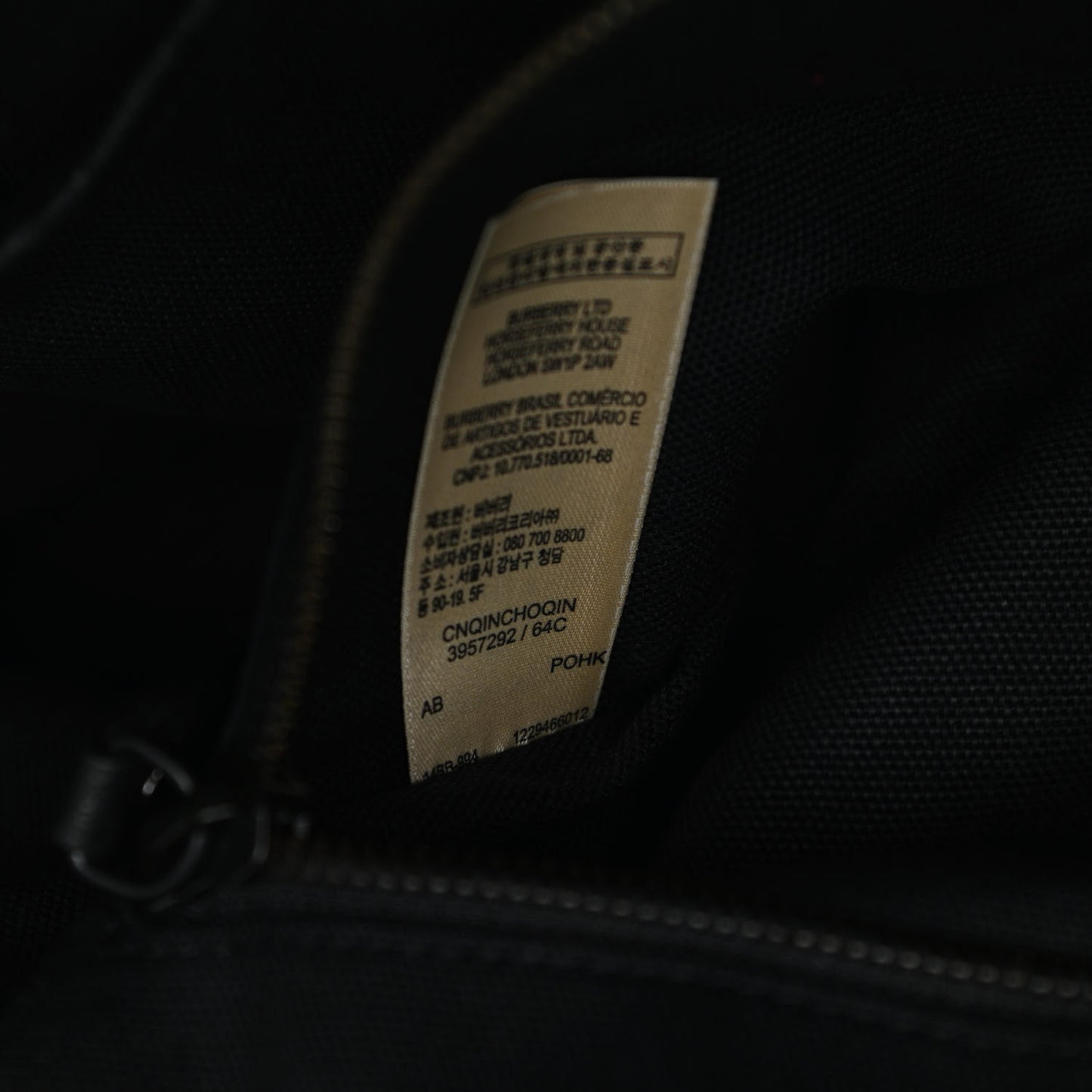 Brit Canvas Mega Check Grainy Calfskin Messenger Bag