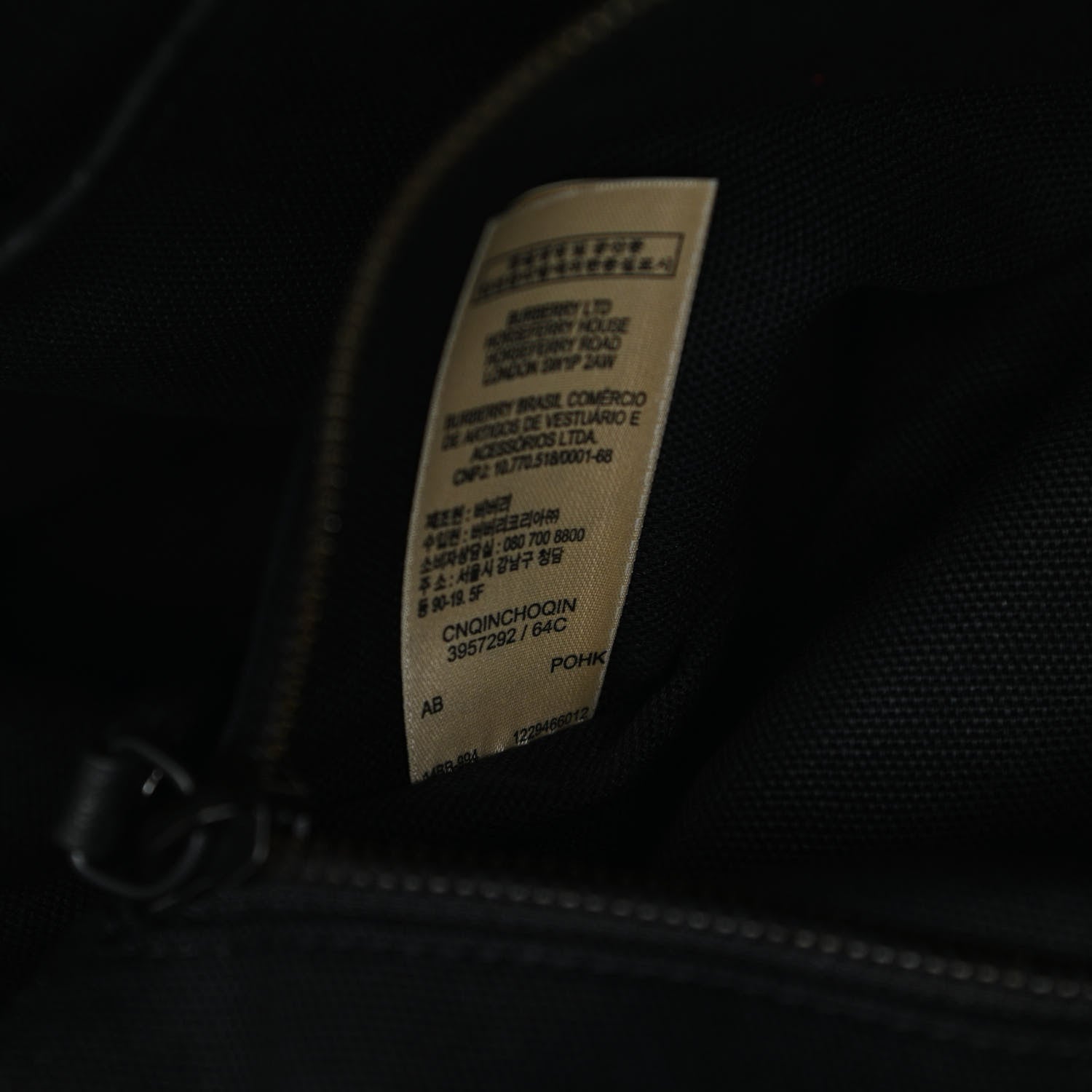 Burberry Brit Canvas Mega Check Grainy Calfskin Messenger Bag 7 of 11