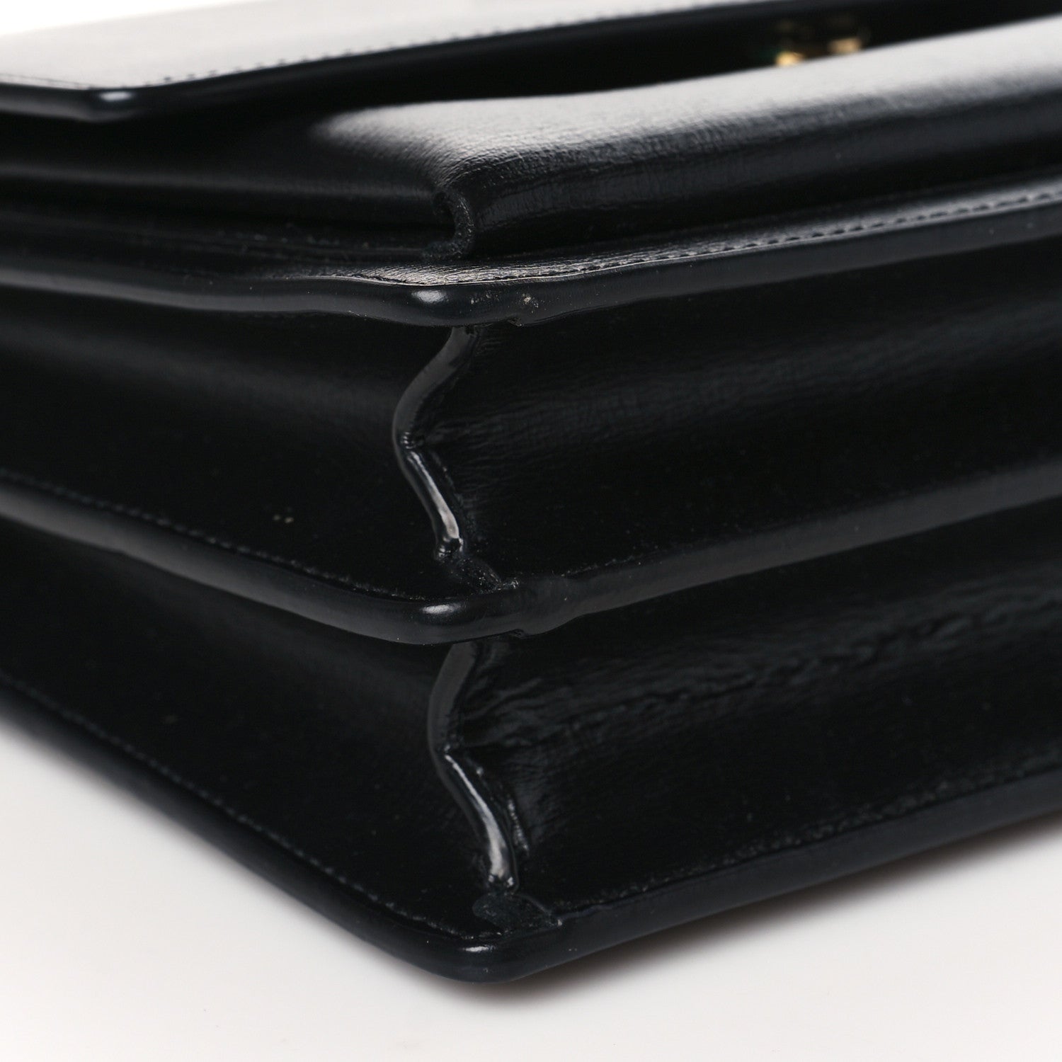 Saint Laurent Calfskin Medium Monogram Sunset Black 7 of 8