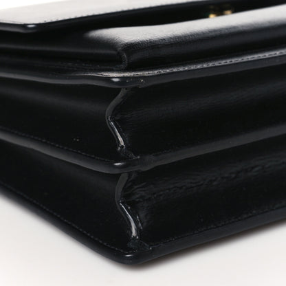 Saint Laurent Calfskin Medium Monogram Sunset Black 7 of 8