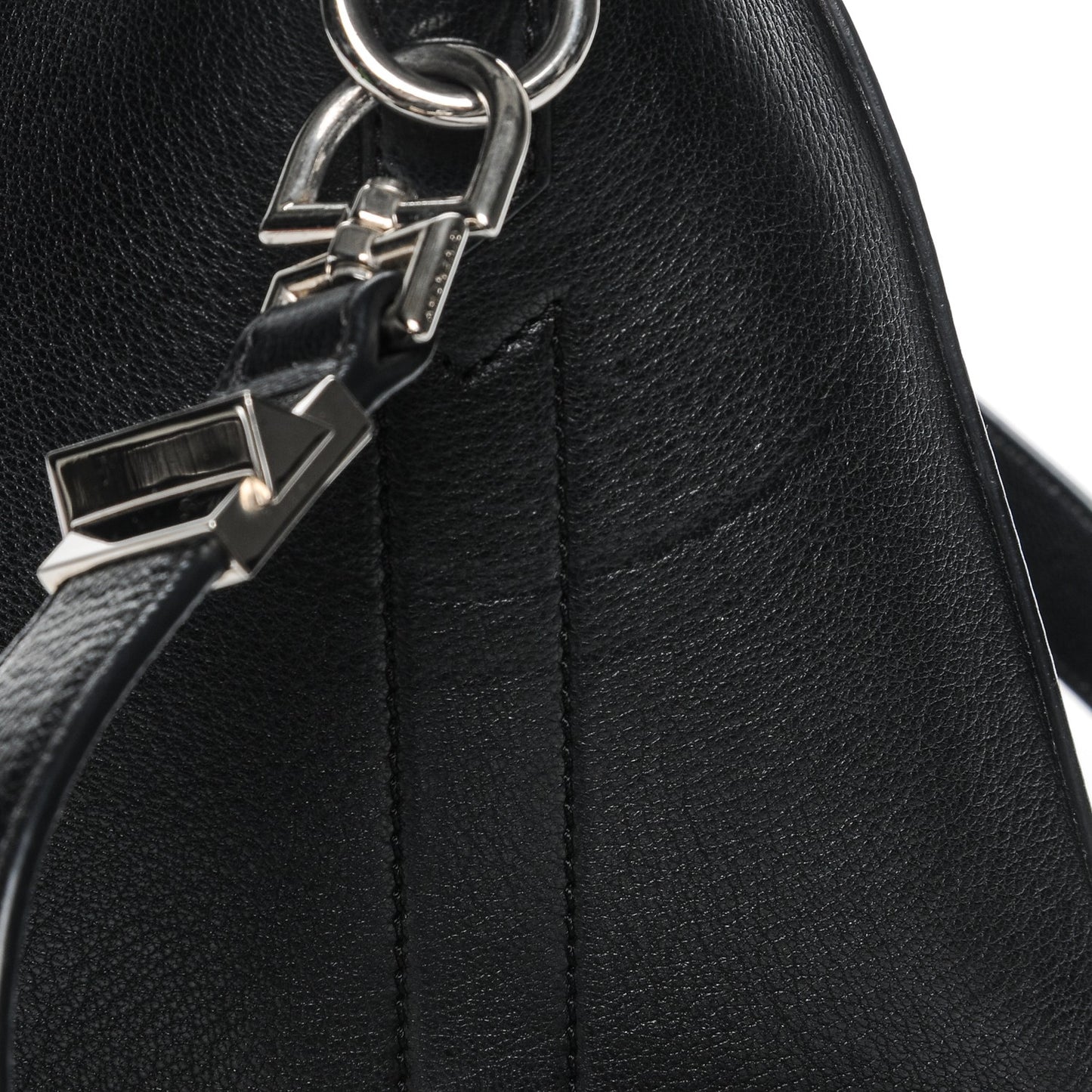 Sugar Goatskin Small Antigona Black