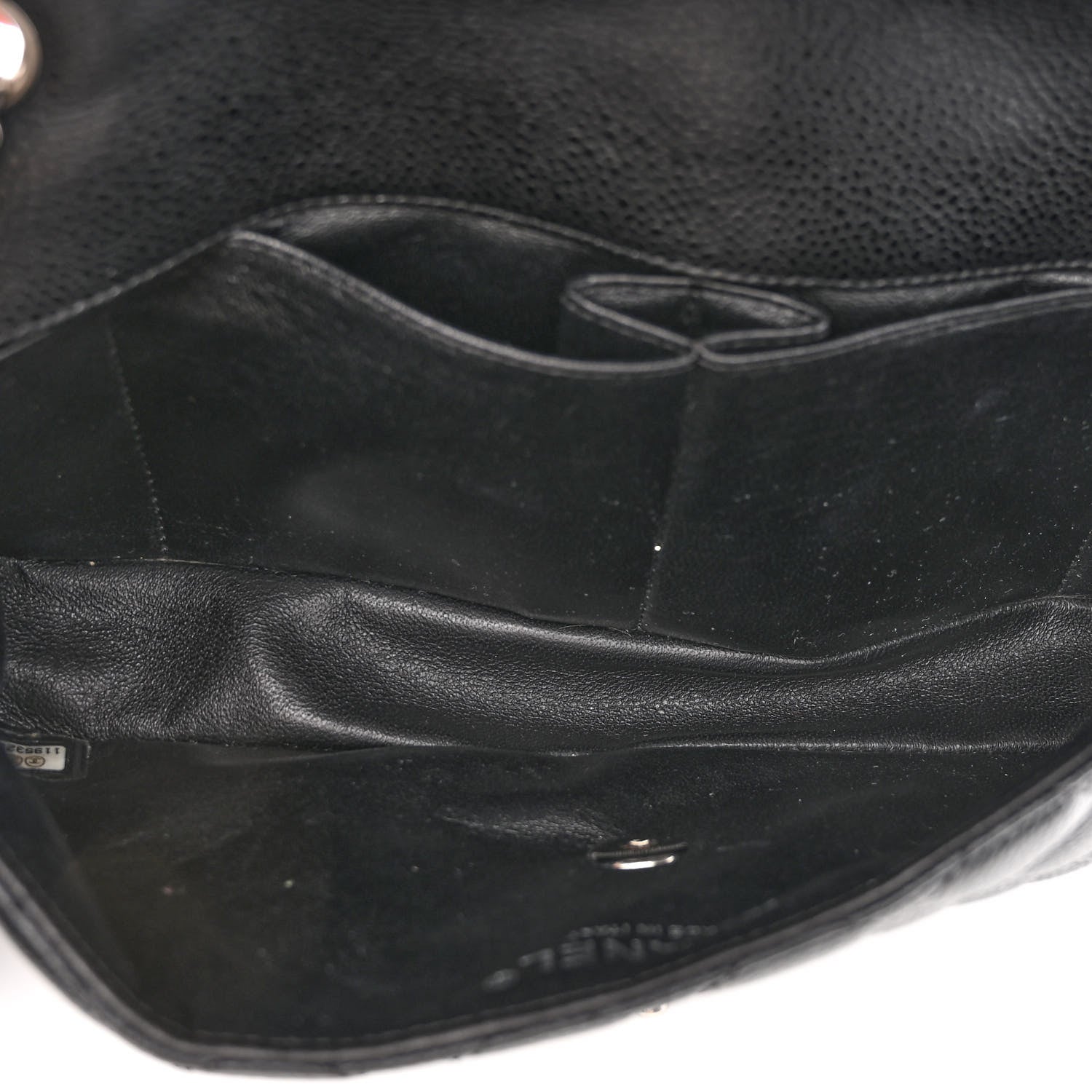 Chanel Caviar Quilted East West Flap Black 6 of 12