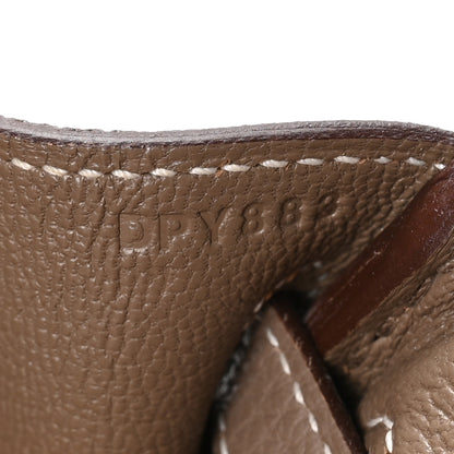 Hermes Togo Birkin 25 Etoupe 7 of 10