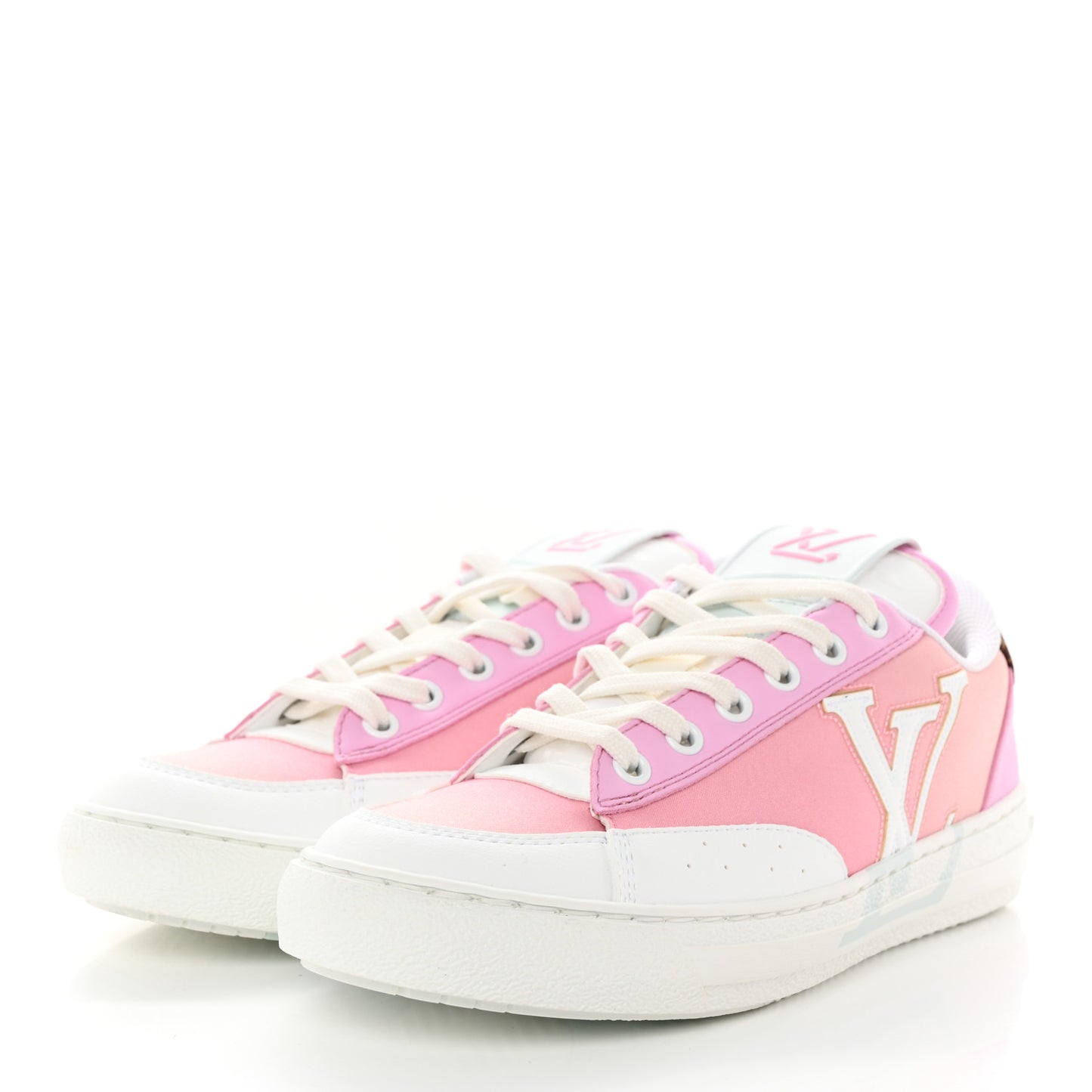 Monogram Charlie Sneaker 36 Pink Rose Clair