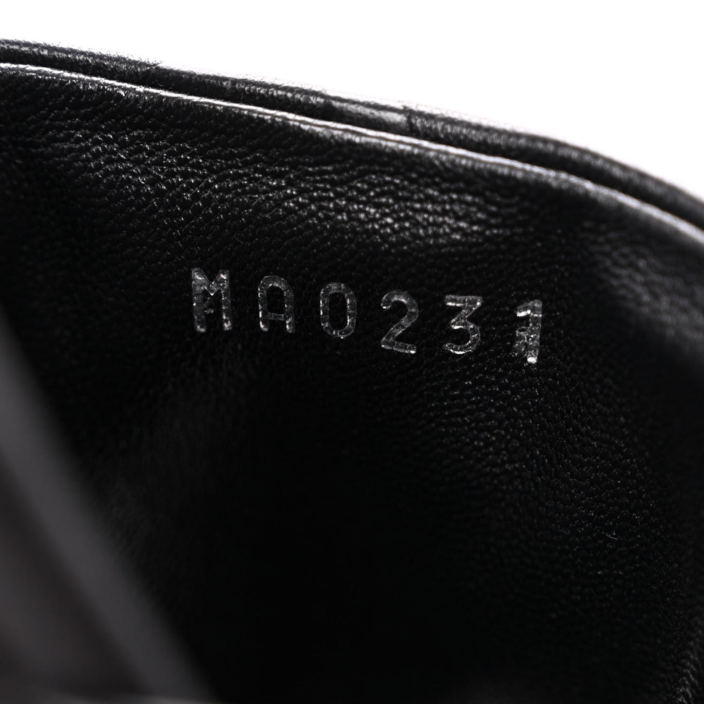 Lambskin Embossed Monogram Revival Flat Mules 39 Black