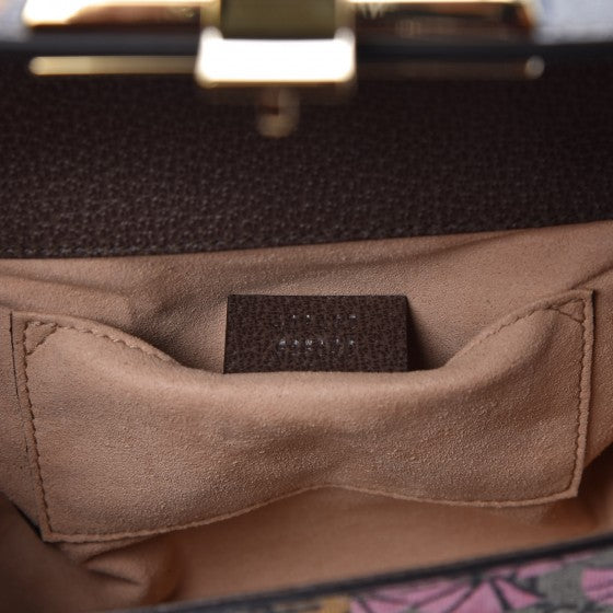 Gucci GG Supreme Monogram Bengal Small Padlock Shoulder Bag Beige Pink 7 of 8