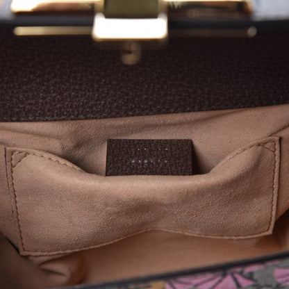Gucci GG Supreme Monogram Bengal Small Padlock Shoulder Bag Beige Pink 7 of 8