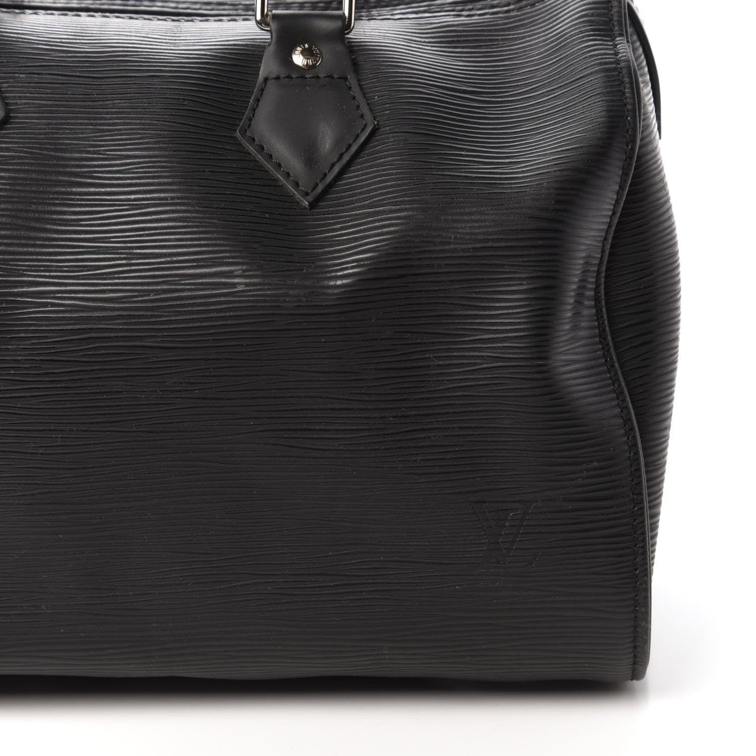 Louis Vuitton Epi Speedy 25 Black 10 of 13