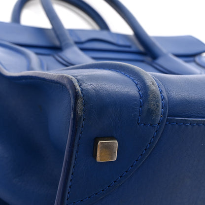 Celine Smooth Calfskin Mini Luggage Royal Blue 16 of 16